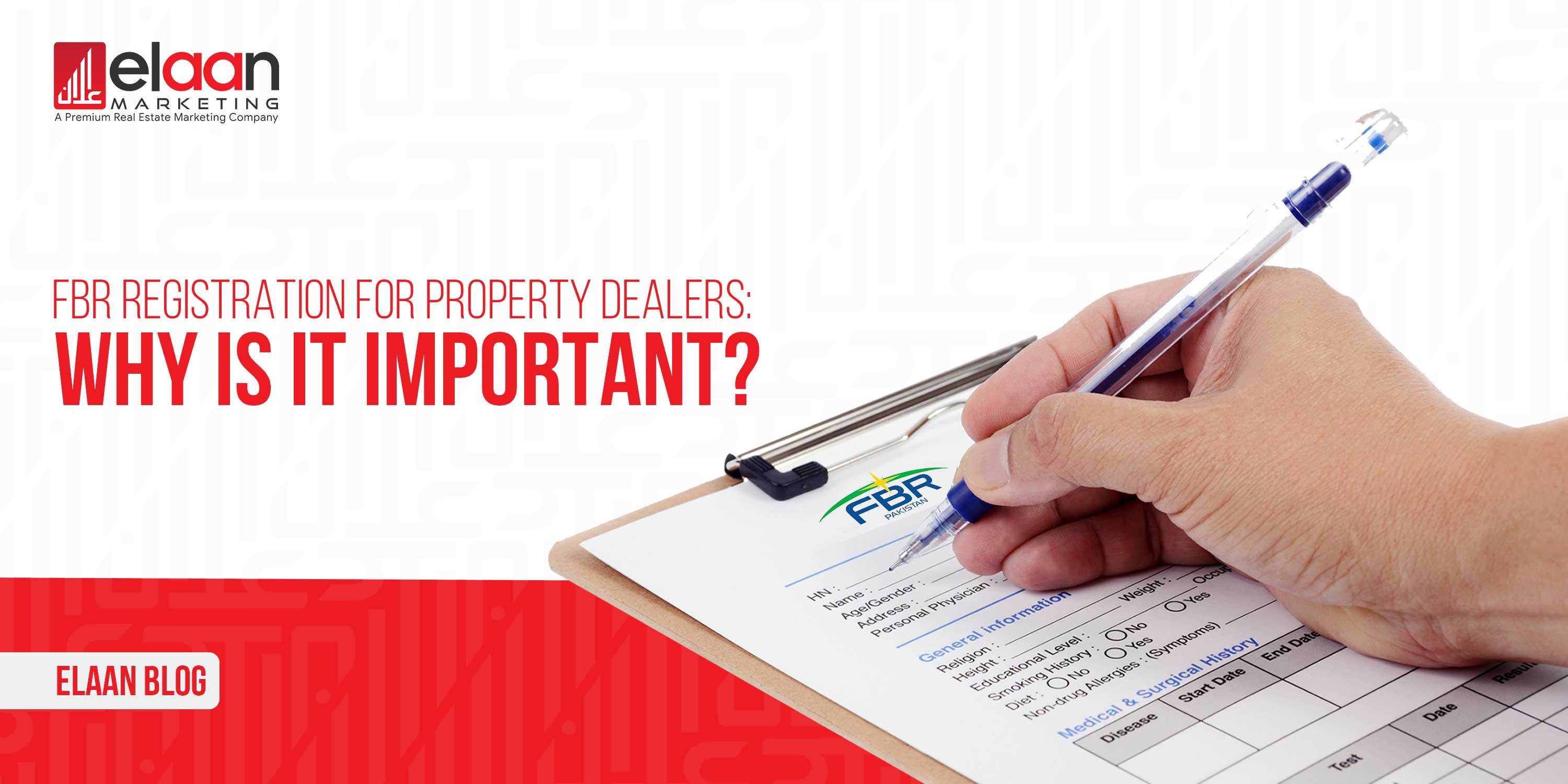 FBR Registration for Property Dealers: Why Is It Important? 
